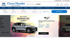 Desktop Screenshot of cioccahyundai.com